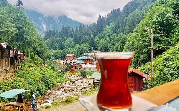 Rize’de Karadeniz’e Nazır En Güzel Çay Bahçeleri