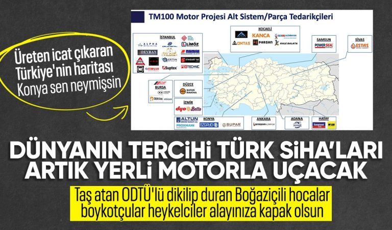 Bayraktar TB2’den bir muvaffakiyet daha: Ulusal motor TM100 ile uçtu