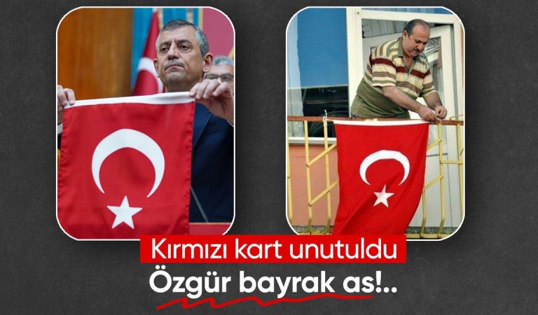 Özgür Özel’den ‘Türk bayraklı’ davet