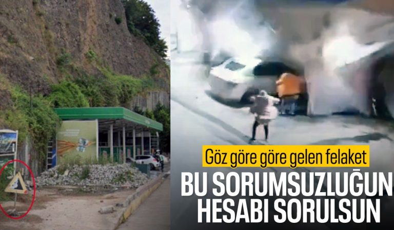 Samsun’da yaşanan heyelanla ilgili soruşturma başlatıldı