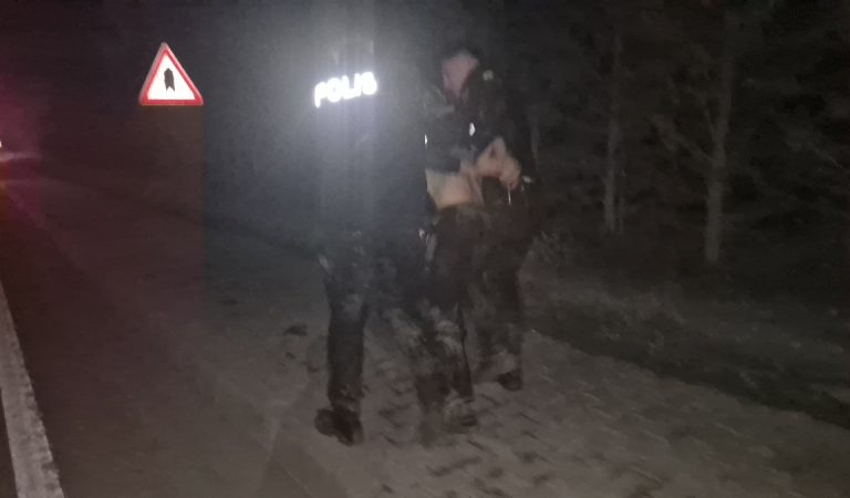 Bartın’da polisler ve bir kuşkulu ortasındaki kovalamaca bataklıkta bitti