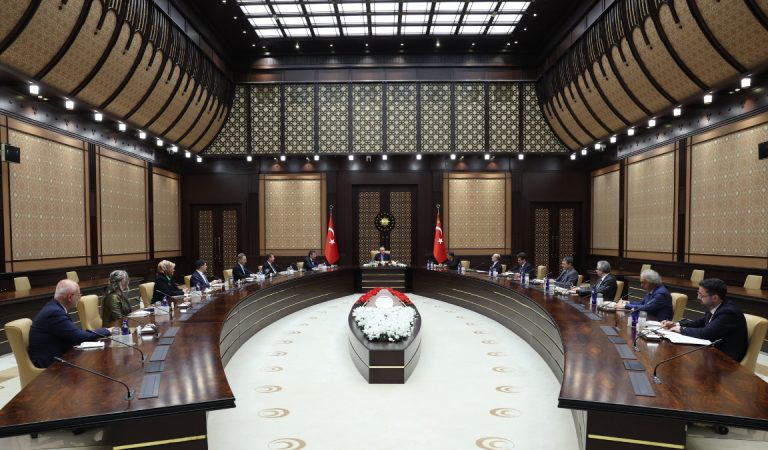 Cumhurbaşkanı Erdoğan, Cumhurbaşkanlığı Siyaset Konseylerinin başkanvekillerini kabul etti