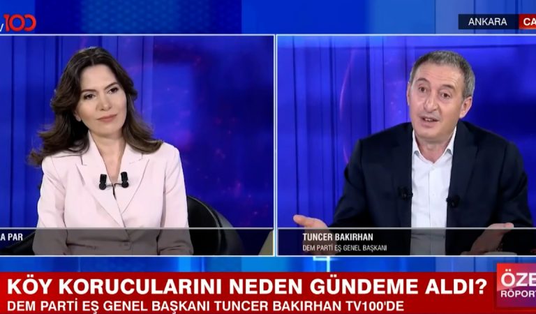 DEM’li Tuncer Bakırhan, korucularla ilgili kelamlarına açıklık getirdi