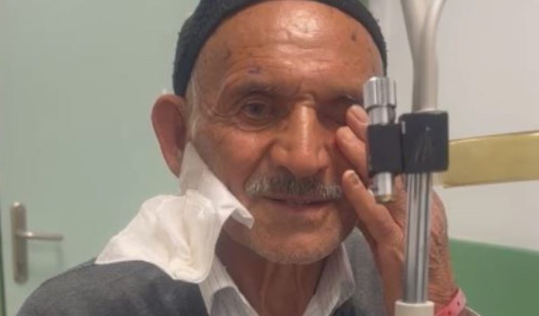 Samsun’da kornea nakledilen hastanın sevinci
